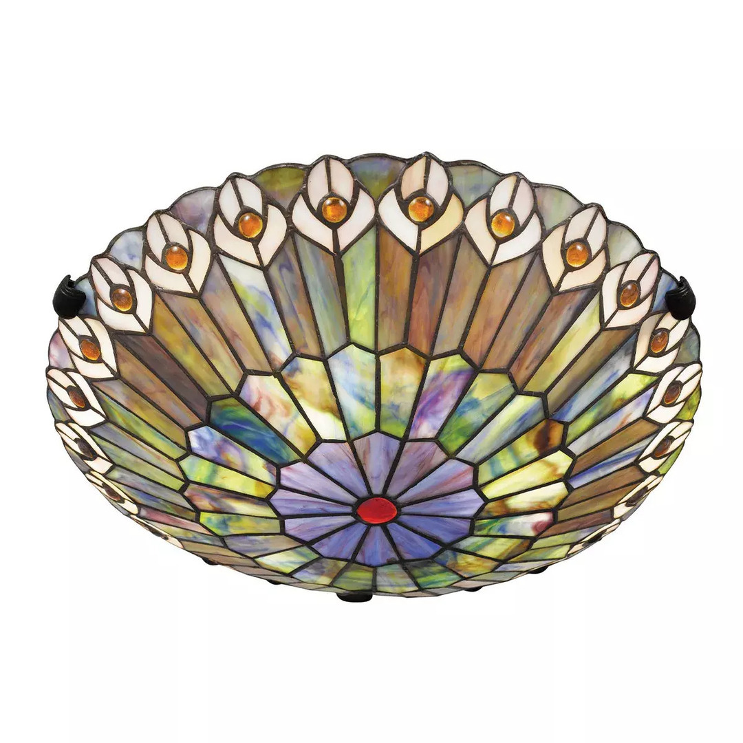 View Watkins plafond - 2 light sources - Valiant bronze Elstead Watkins plafond - 2 light sources - Valiant bronze Elstead