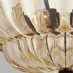 Whitecap Semi-Flush Ceiling Light - 4 light - Cocoa Brown Elstead small 8