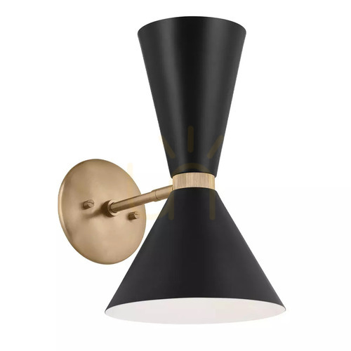Check Phix wall lamp - 2 light sources - Champagne bronze Elstead