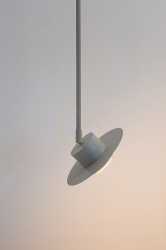 Check Sigma CHARLIE Pendant Lamp Grey Beige 20 cm GX53 41301