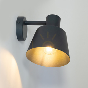 Wall Lamp Sigma DUNKA Anthracite E27 17 cm Steel 41141 small 2