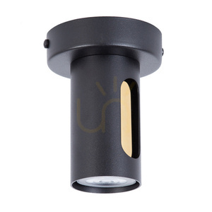 Plafon Sigma FLOW 1 black-gold GU10 10W 41215 small 0
