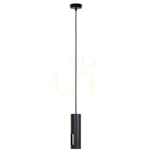 Sigma FLOW 1 pendant light, black and gold, GU10 41219 small 0