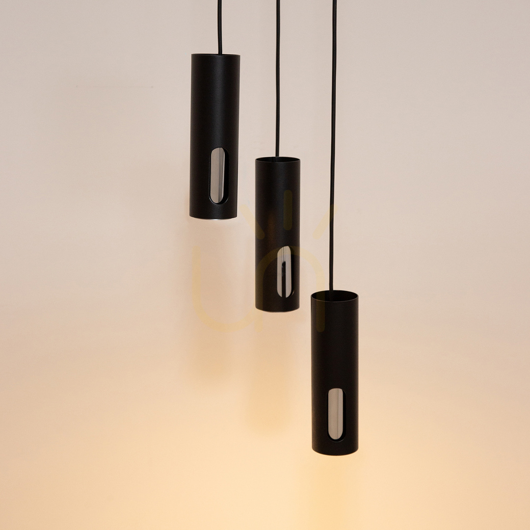 Preview Pendant Lamp Sigma FLOW 3 Black Silver GU10 41214 Pendant Lamp Sigma FLOW 3 Black Silver GU10 41214