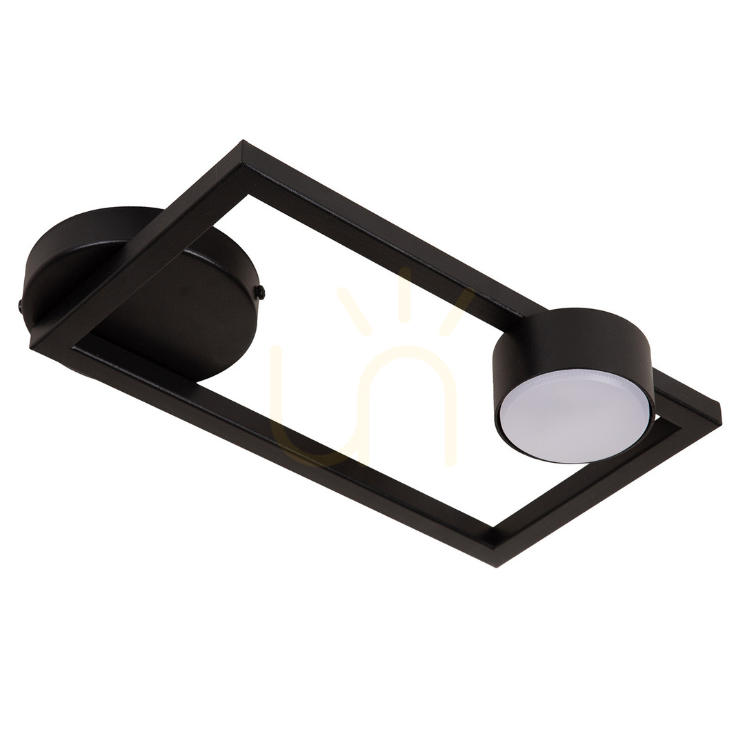 View Lampa sufitowa Sigma FRAME 1 czarna GX53 12W 41276 Lampa sufitowa Sigma FRAME 1 czarna GX53 12W 41276