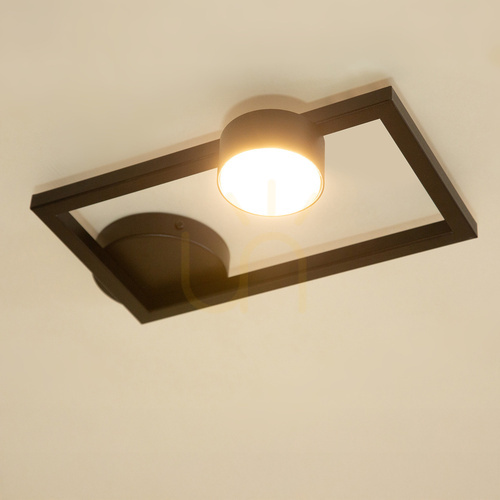 Check FRAME 1 ceiling light black GX53 12 W 41276 Sigma