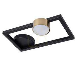 Plafon Sigma FRAME 1 black gold GX53 12W 41282 small 0