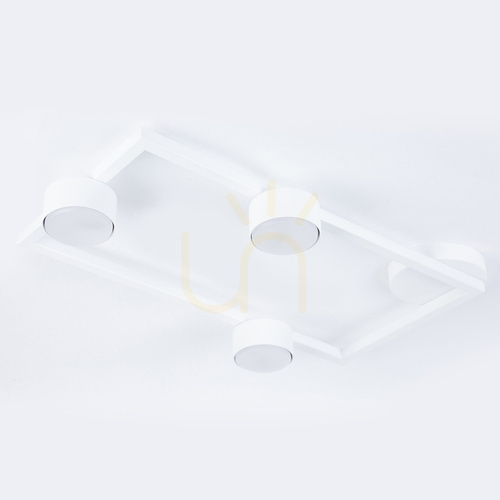 Check Sigma FRAME 3 white ceiling light 3×GX53 57.5 cm 41275