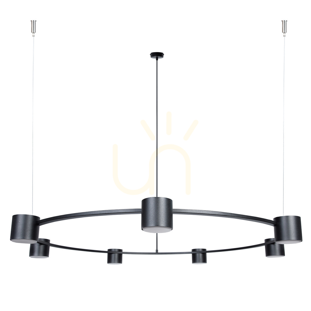 Kronleuchter Sigma KODO 7-flammig schwarz GX53 41336
