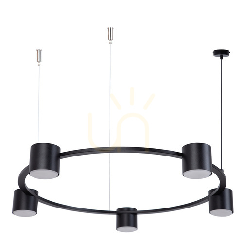 Check Chandelier Sigma KODO 5-light Black GX53 41335