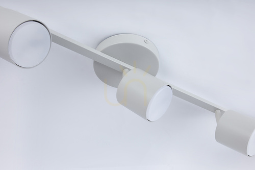 Check Sigma MILA 3 Ceiling Light Grey Beige GX53 80 cm 41354