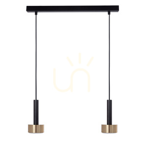 Pendant Light Sigma STAMP 2 Black Gold GX53 41250 small 0