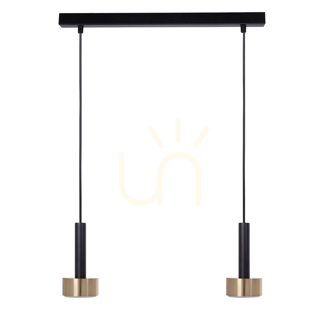 Pendant Light Sigma STAMP 2 Black Gold GX53 41250