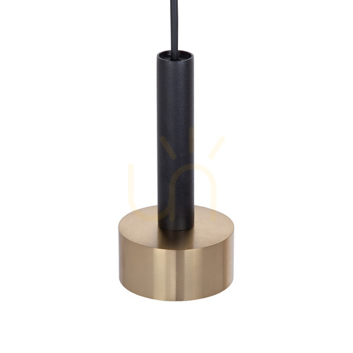 Check Sigma STAMP Pendant Light Black Gold 4-Light GX53 41253