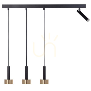Sigma STAMP Pendant Light Black Gold 4-Light GX53 41253 small 0