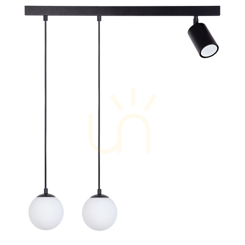 Check Pendant Light Sigma TAVIRA Black 3-Light G9 41263