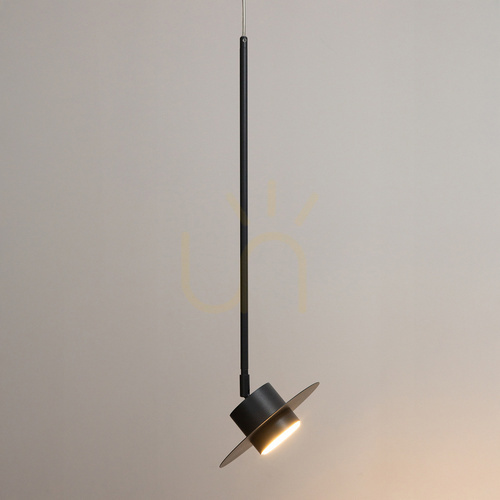 Check Sigma CHARLIE black pendant lamp GX53 20 cm SKU 41295