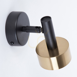 Sigma STAMP wall lamp black gold GX53 12W 41248 small 1
