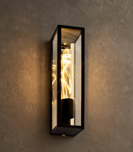 Check Phenomenal outdoor wall lamp FREJA E27 - black IP44 1980BL - NORLYS