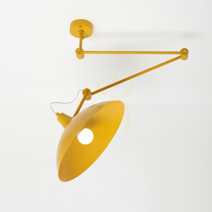 Aldex Melos Mustard ceiling and wall light, mustard yellow, E27 808PL_G14 small 3