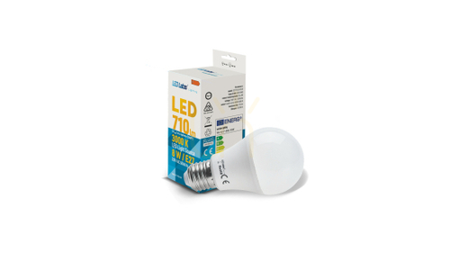 Check LED Source E27 8W A60 Warm White