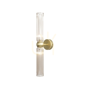 ANTIC 2xG9 wall lamp gold cognac glass 43.5 cm Maytoni MOD302WL-02CG1 small 1