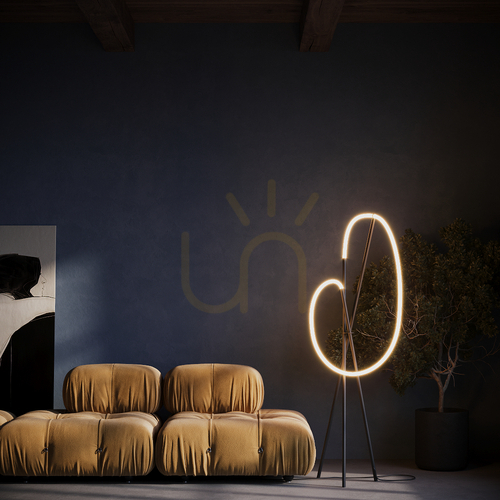 Check CROCHET floor lamp MOD369FL-L36B3K Maytoni
