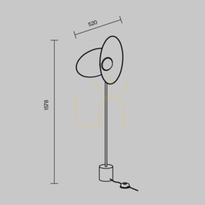 EVOLUTION floor lamp MOD396FL-L10W3K Maytoni small 11