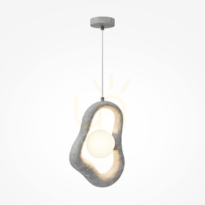 OPUS pendant lamp MOD380PL-01GR Maytoni small 0