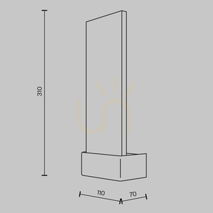Wall lamp ORNATE MOD318WL-L3BS3K Maytoni small 12