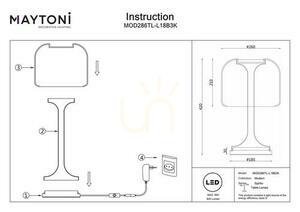 SPIRITO MOD286TL-L18B3K table lamp Maytoni small 9