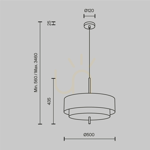 BERGAMO pendant lamp MOD613PL-05W1 Maytoni 7 BERGAMO pendant lamp MOD613PL-05W1 Maytoni small 7