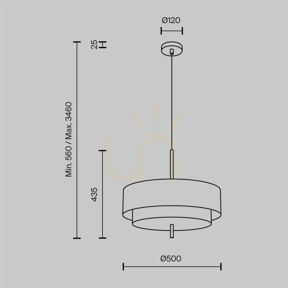 Preview BERGAMO pendant lamp MOD613PL-05W1 Maytoni BERGAMO pendant lamp MOD613PL-05W1 Maytoni
