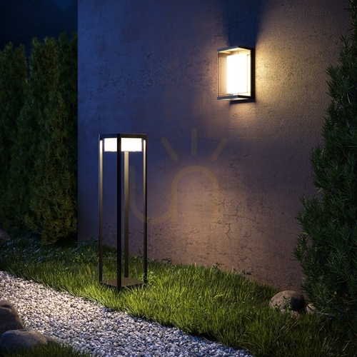 Check BAKER STREET outdoor wall lamp O021WL-L10B3K IP65 Maytoni