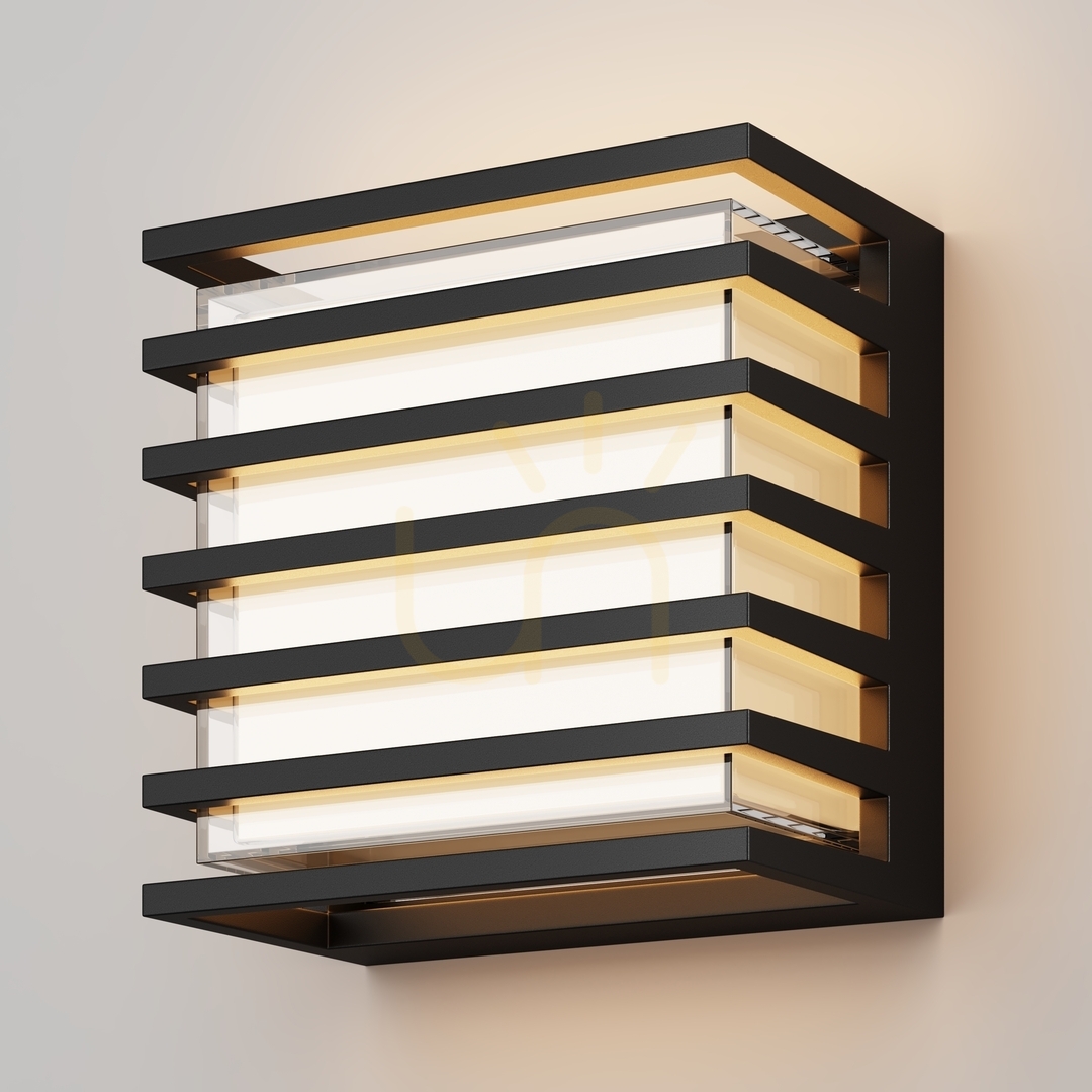 DOWNING STREET outdoor wall lamp O020WL-L10B3K IP65 Maytoni
