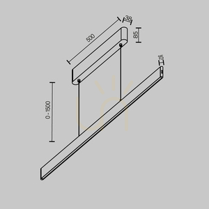 EUPHORIA pendant lamp P109PL-36W2.7-6K-BS Maytoni small 6