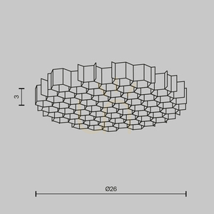 Accessory HoneyComb-D26 Maytoni small 4
