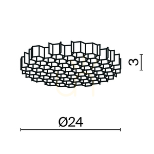 FOCUS T HoneyComb-D24 accessory Maytoni small 3