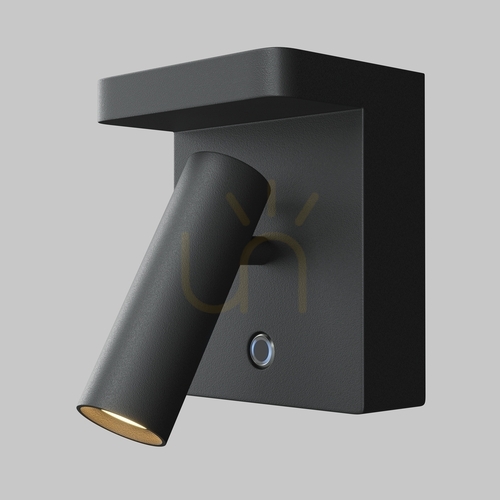 Check Wall lamp Maytoni Aron Black LED 7W 2700K with Phone Charger C179WL-L7B2.7K-DE