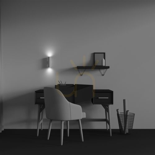 Check Maytoni Calipso White Aluminum Wall Lamp C106WL-02-GU10-W