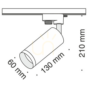 Maytoni Focus Unity White Track Spotlight 1×GU10 TR004-1-GU10-W small 7