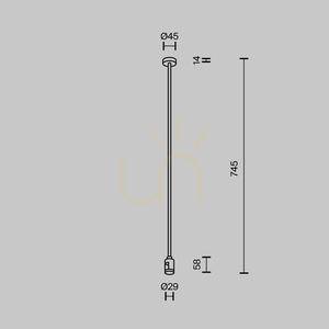 FLARITY TRA159C-B1-BS busbar connector Maytoni small 4