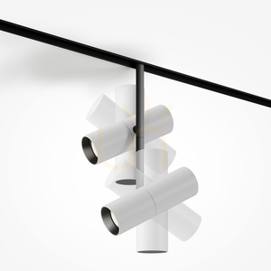 ELTI DUO busbar spotlight TR005-2-2X12W3K-BW Maytoni small 3