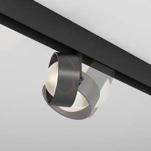 LENS busbar spotlight TR217-2-15W3K-B Maytoni small 3