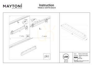 BASIS rail lamp TR030-4-12WTW-DD2-B Maytoni small 4