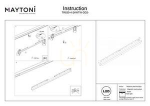 BASIS rail lamp TR030-4-24WTW-DD2-W Maytoni small 6