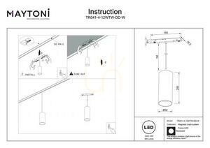 FOCUS LED track pendant lamp TR041-4-12WTW-DD-W Maytoni 6 FOCUS LED track pendant lamp TR041-4-12WTW-DD-W Maytoni small 6
