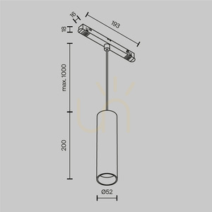 FOCUS LED track pendant lamp TR041-4-12WTW-DD-W Maytoni 7 FOCUS LED track pendant lamp TR041-4-12WTW-DD-W Maytoni small 7