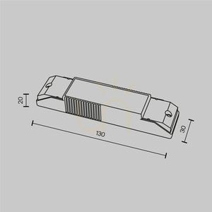 Accessory TRIAC PSL-TR40-150-300mA-DE Maytoni small 3