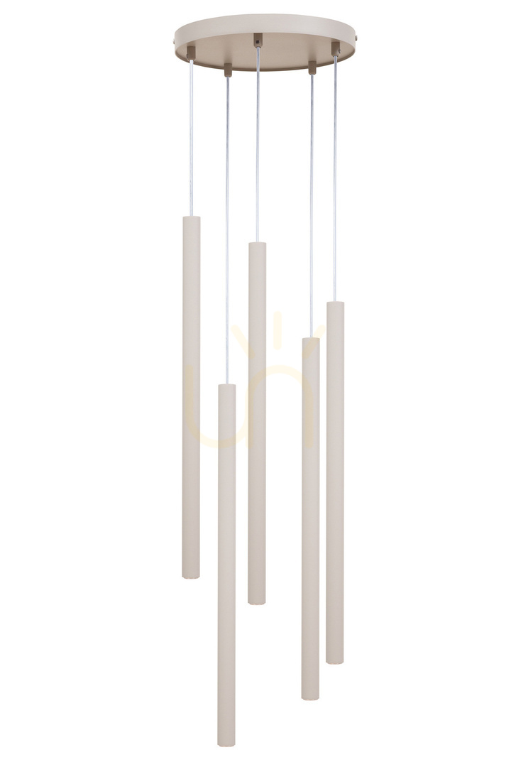 Sigma SOPEL 5 Pendant Light Grey Beige G9 Adjustable 25 cm 41460